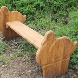 Duck bench themed seating by the wild deck company Duck bench themed seating by the wild deck company